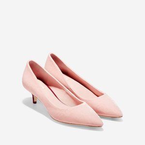 Cole Haan Vesta Pump - Pink Velvet - 45mm Heel